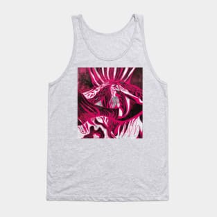 Block Print Orchid Transformed Tank Top